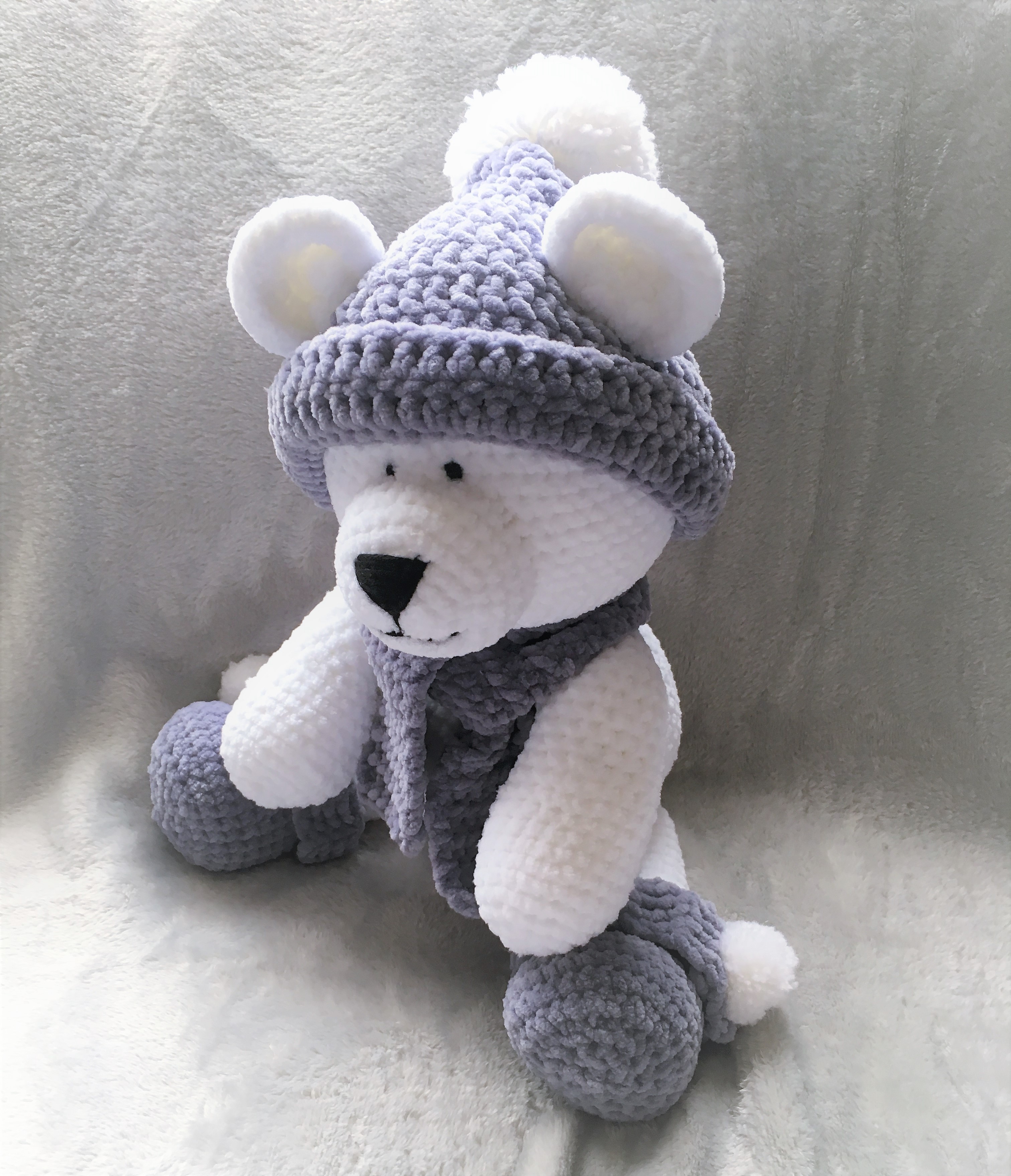 Crochet Winter Polar Bear 